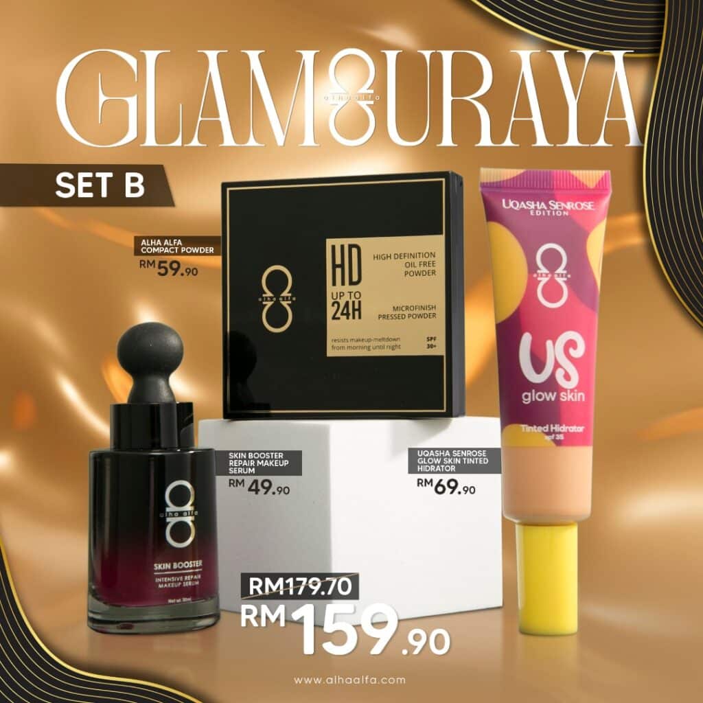 GLAM RAYA 2022 SET B – Alha Alfa Cosmetics