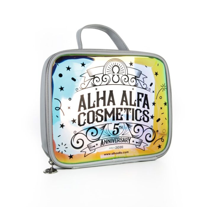 ALHA ALFA 5TH ANNIVERSARY MAKEUP BAG