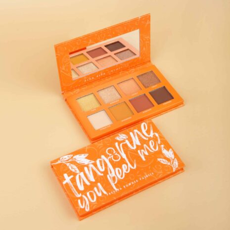 Pressed Powder Palette Alha Alfa Cosmetics Tangerine Shades