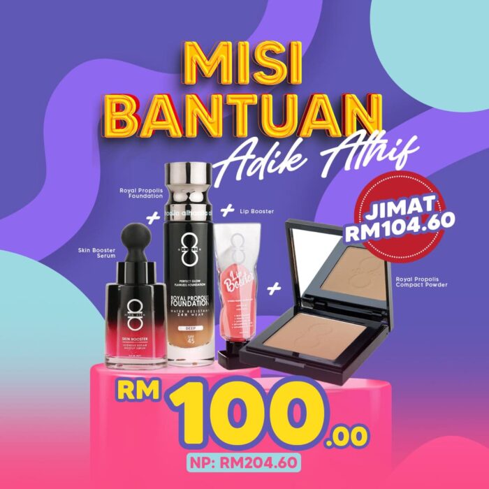 Misi Bantuan Adik Atif - Alha Alfa Cosmetics