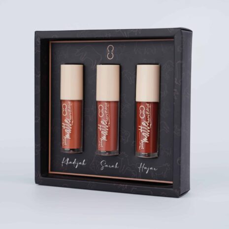 Closeup All Shades of Eid Alha Lip Matte - Alha Alfa Cosmetics