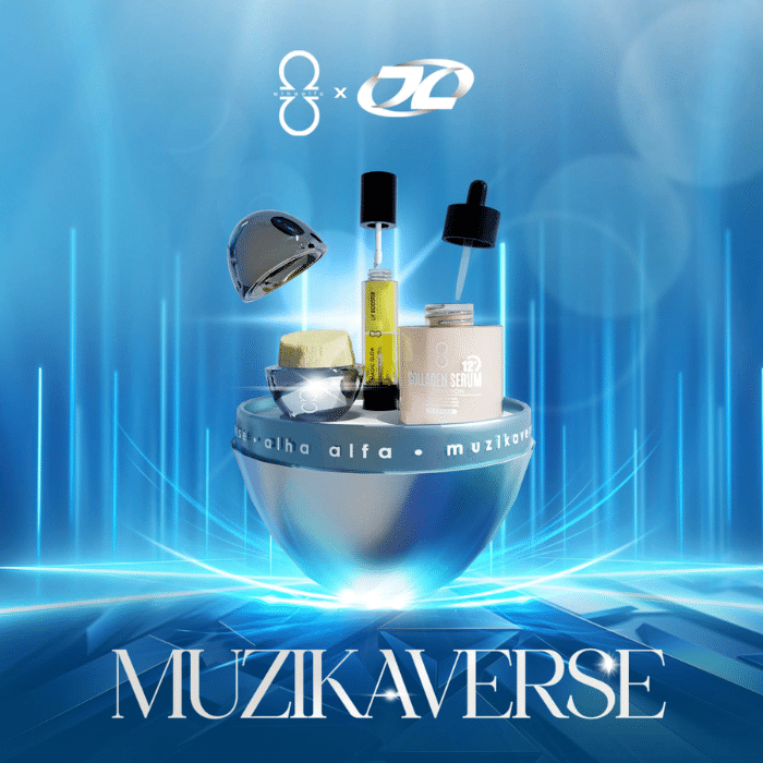 Set Muzikaverse Alha Alfa Cosmetics sempena AJL 38