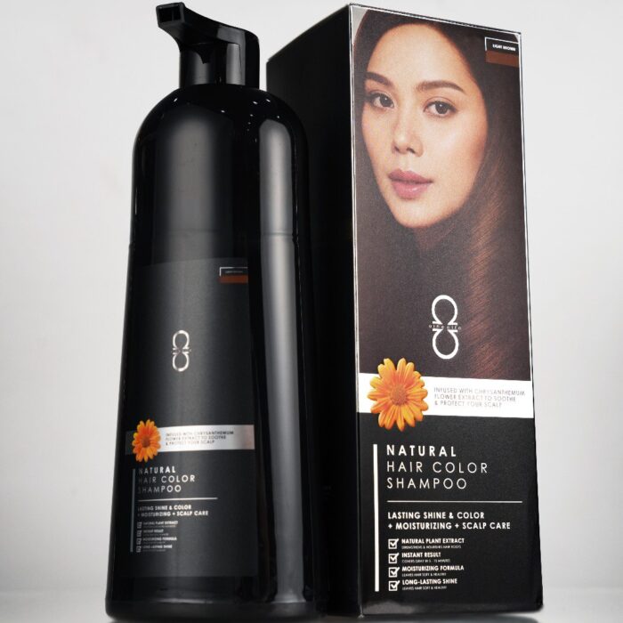 NATURAL HAIR COLOR SHAMPOO - LIGHT BROWN